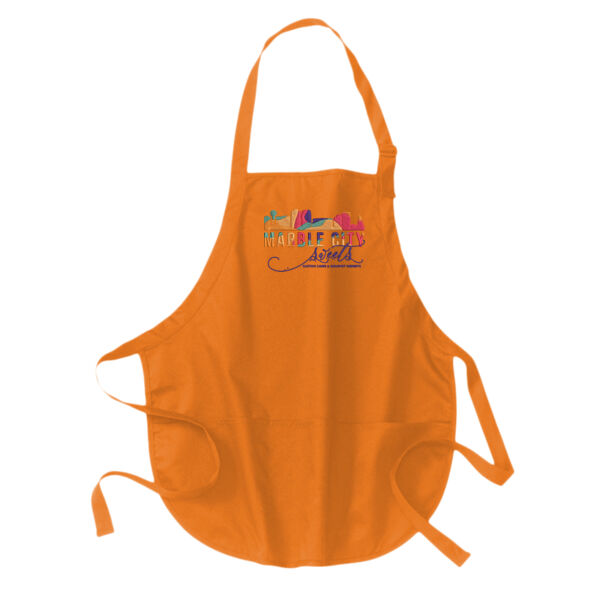 MCS Script - Medium Length Apron with Pouch Pockets Thumbnail