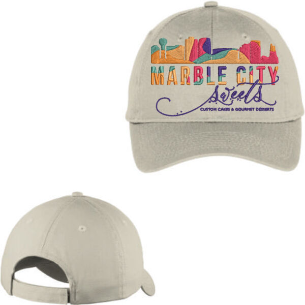 MCS Embroidered  - Six Panel Unstructured Twill Cap Thumbnail