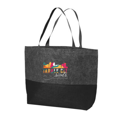 MCS Script - Large Felt Tote Thumbnail