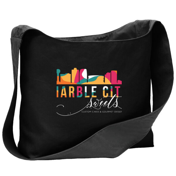 MCS Script - Cotton Canvas Sling Bag Thumbnail