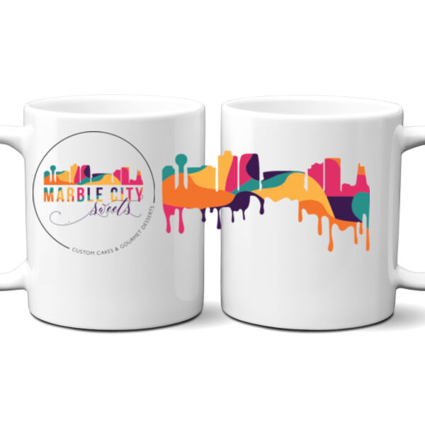 MCS Drip  - 11 oz Ceramic Mug, UV Protected, FDA Compliant, Microwave and Dishwasher Safe Thumbnail