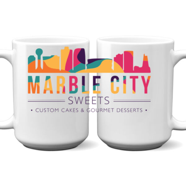 MCS - 15 oz Ceramic Mug, UV Protected, FDA Compliant, Microwave and Dishwasher Safe Thumbnail