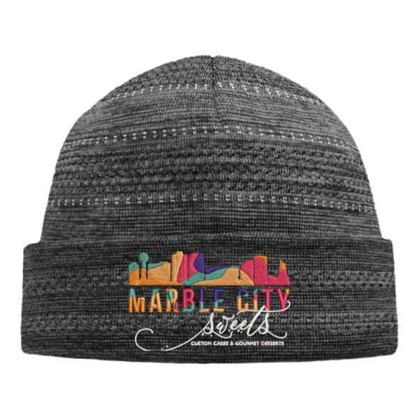 MCS White embroidered - ® On Field Knit Beanie Thumbnail