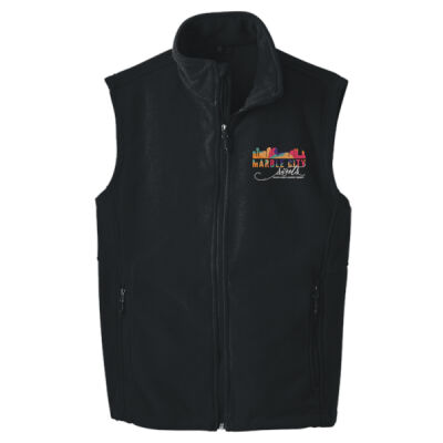 MCS White Script - Value Fleece Vest Thumbnail