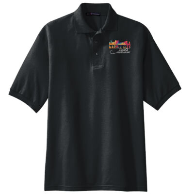 MCS White Embroidered  - Extended Size Silk Touch™ Polo Thumbnail