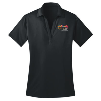 MCS White Embroidered  - Ladies Silk Touch™ Performance Polo Thumbnail