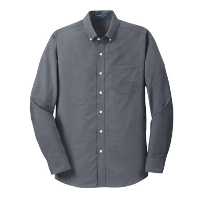 MCS White Embroidered  - SuperPro ™ Oxford Shirt Thumbnail