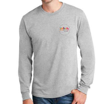 MCS Drip Back - Long Sleeve Core Cotton Tee Thumbnail