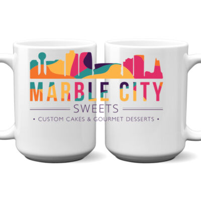 MCS - 15 oz Ceramic Mug, UV Protected, FDA Compliant, Microwave and Dishwasher Safe Thumbnail