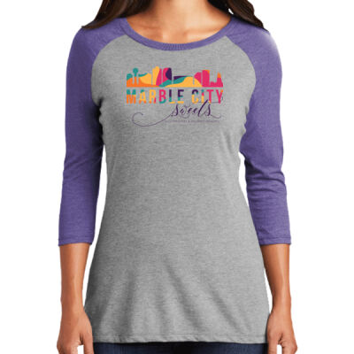 MCS - Women's Perfect Tri ® 3/4 Sleeve Raglan Thumbnail