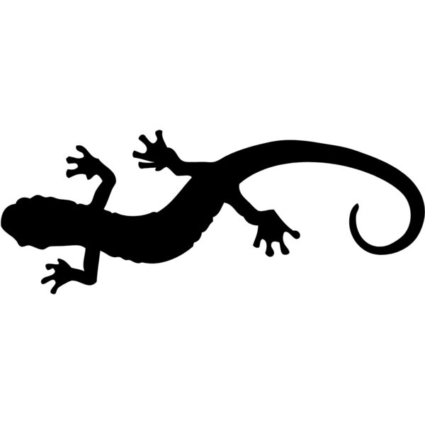 Lizard Silhouette 14 Thumbnail