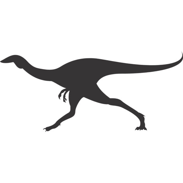 Raptor Dinosaur Silhouette 3 Thumbnail