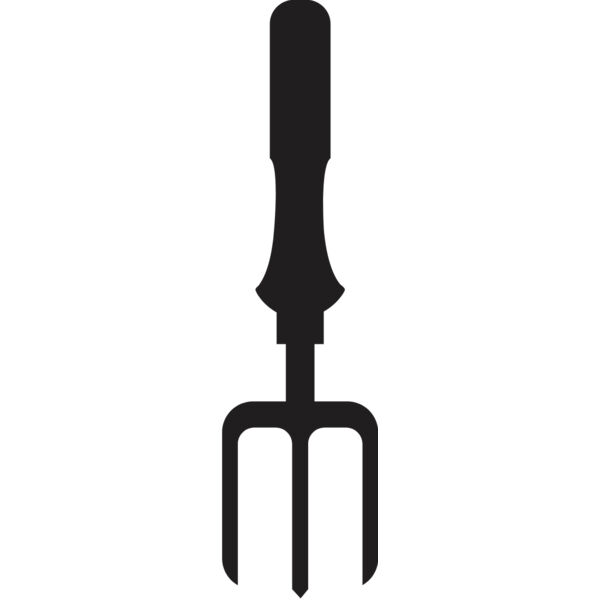 Gardening Fork Silhouette 1 Thumbnail