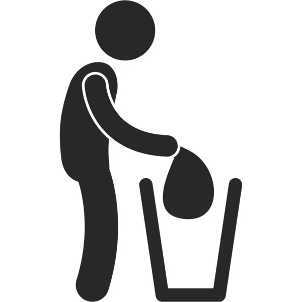 Stick Person Taking Out Trash 1 Thumbnail