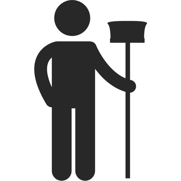 Stick Person Sweeping Broom 4 Thumbnail