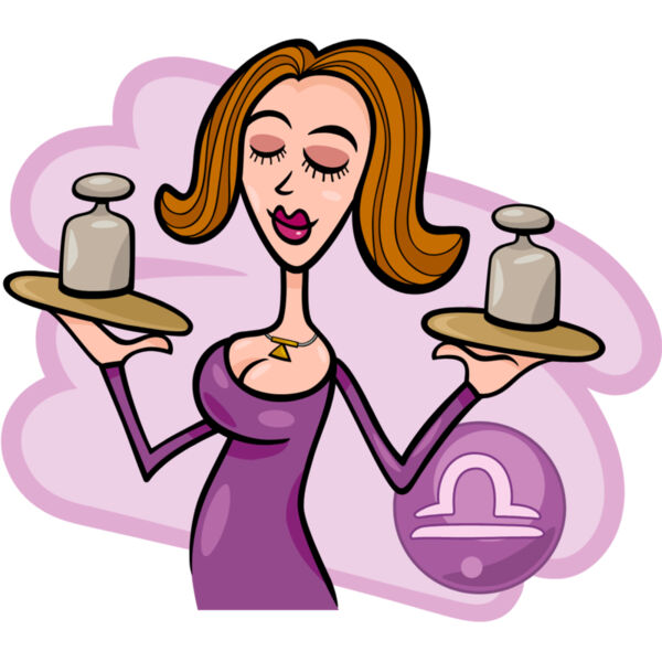 Libra Scales Drinks Lady 1 Thumbnail