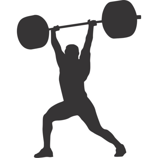 Exercise Weight Lifting Silhouette 6 Thumbnail