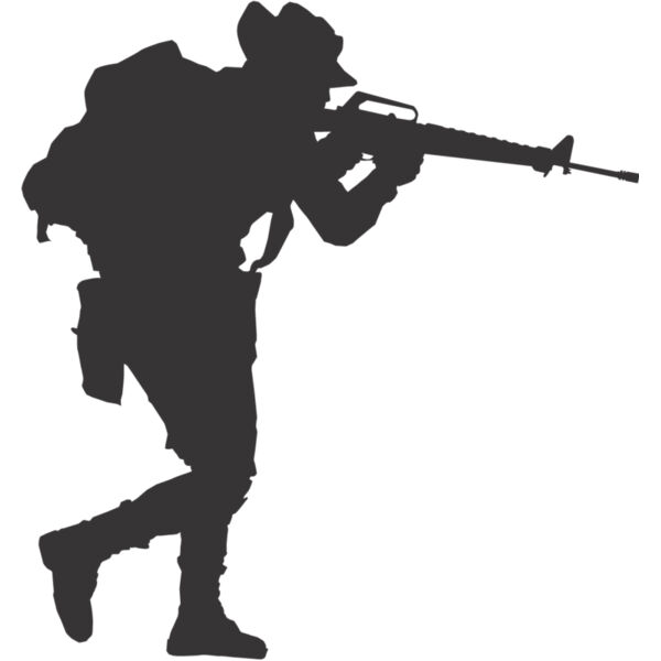 Soldier Silhouette 11 Thumbnail