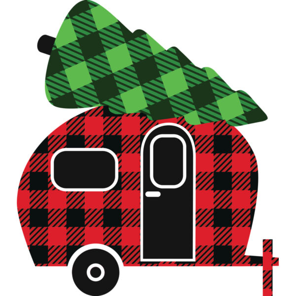 Christmas Tree Camper Plaid 1 Thumbnail
