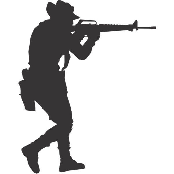 Soldier Silhouette 4 Thumbnail