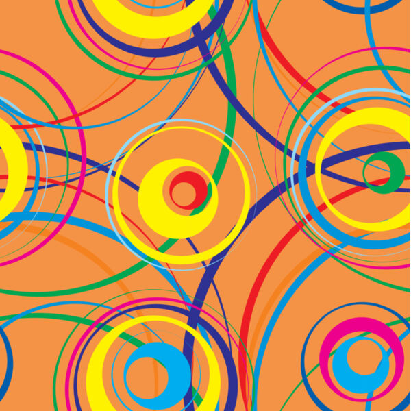 Groovy Circle Background 22 Thumbnail