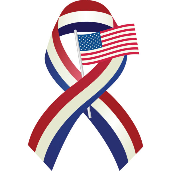 USA America Awareness Ribbon 9 Thumbnail