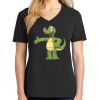 Ladies Core Cotton V-Neck Tee Thumbnail