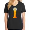 Ladies Core Cotton V-Neck Tee Thumbnail