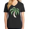 Ladies Core Cotton V-Neck Tee Thumbnail