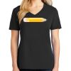 Ladies Core Cotton V-Neck Tee Thumbnail