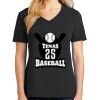 Ladies Core Cotton V-Neck Tee Thumbnail