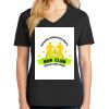 Ladies Core Cotton V-Neck Tee Thumbnail
