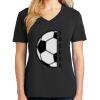 Ladies Core Cotton V-Neck Tee Thumbnail